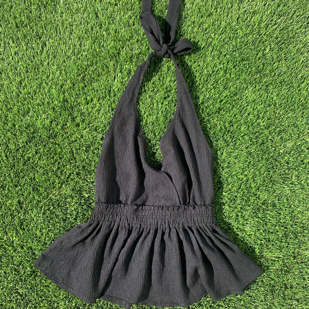 ♠️Express Black Halter Top🖤